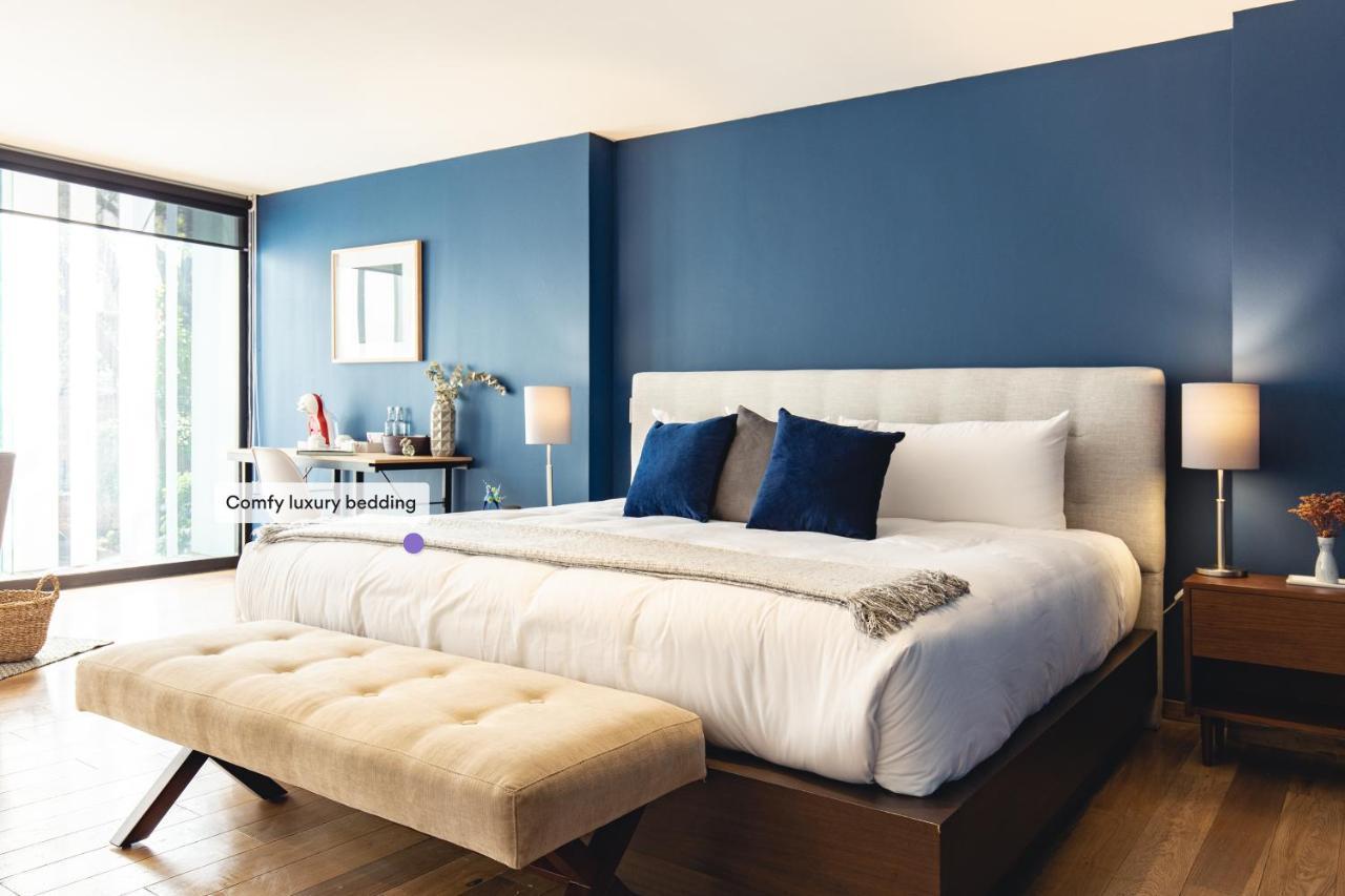 Casai Bright Designer Studio With Balcony In Polanco Мехико Экстерьер фото
